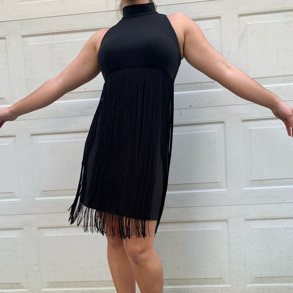 Fringe Tassel Bodycon Dress - Picture 2 of 12